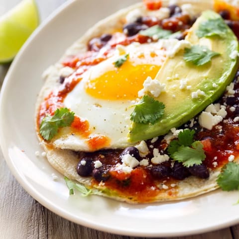 Huevos Rancheros Mexican Breakfast