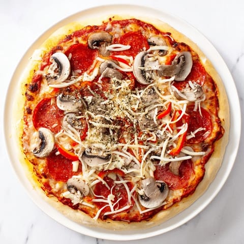 Slices of homemade Stuffed Crust Pizza on a wooden board, revealing a thick, cheesy crust and bubbling tomato sauce.