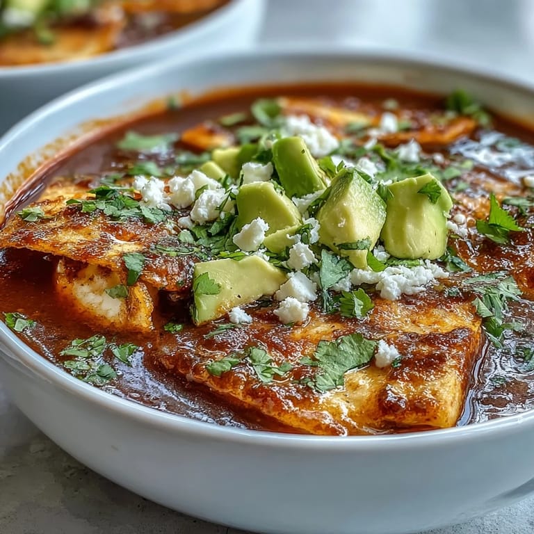 Vibrant Sopa Azteca garnished with fresh cilantro and lime wedges next to a steaming bowl.